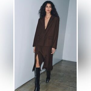 ZARA COLLECTION POCKETS BLAZER